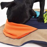 Knauder's Best Honden-snuffelmat Flower Pad, bont - thumbnail