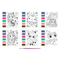 Creative Craft Group Schilderen met water gabby's poppenhuis, 7dlg. - thumbnail