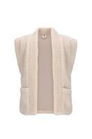 B.Nosy winter gilet meisjes - ecru - Georgie - teddy - thumbnail