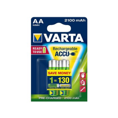 Batterij Varta LONGLIFE Ni-MH AA 2100 mAh 1,2 V 1,2 V (2 Stuks)