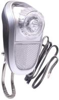 Simson voorvorkkoplamp led zwart naafdynamo op kaart - thumbnail