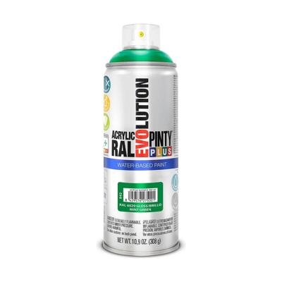 Sprayverf Pintyplus Evolution RAL 6029 Waterbasis Mint Green 400 ml