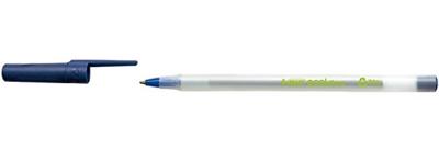 Balpen Bic Ecolutions round stic medium blauw