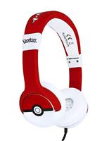 OTL Technologies - Pokemon Pokeball hoofdtelefoon, bekabeld, kinderen, rood - thumbnail