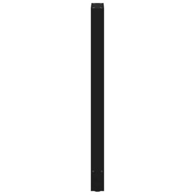 Bartafelpoten 2 st 40x(110-111) cm staal zwart