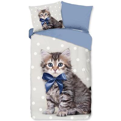 Good Morning Good Morning kids Dekbedovertrek nr.33094 Mae blauw 140x200/220