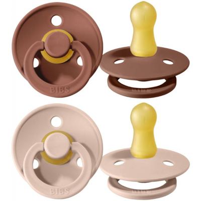 Bibs 1 Fopspeen Duo Woodchuck Blush