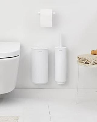 Brabantia mindset toiletaccessoires set van 3 mineral infinite white Brabantia mindset toiletaccessoires set van 3 mineral infinite white