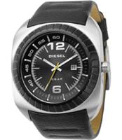 Horlogeband Diesel DZ1276 Leder Zwart 32mm - thumbnail