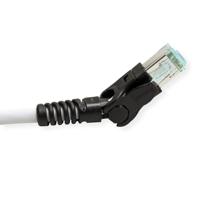 EasyLan VarioBoot patchkabel Cat.6A, S/FTP, grijs, 1 m - thumbnail