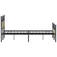 Bedframe zonder matras hout sonoma eikenkleurig 140x190 cm - thumbnail