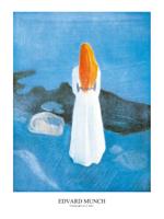 Kunstdruk Edvard Munch - Young girl on a Jetty 60x80cm - thumbnail