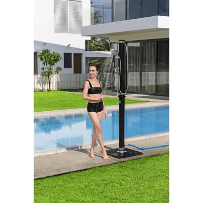 Bestway buitendouche solar flow 20 l zwart