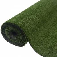 VidaXL Kunstgras 7/9 mm 1x10 m groen - thumbnail