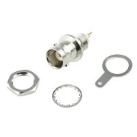 Amphenol B6351B1-ND3G-50 B6351B1-ND3G-50 BNC-connector Bus, inbouw verticaal 50 Ω 1 stuk(s) - thumbnail