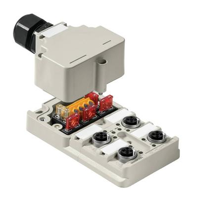Weidmüller SAI-4-M-SVV-M12 1431490000 Actieve sensor/actorbox M12-verdeler met metalen schroefdraad 1 stuk(s)