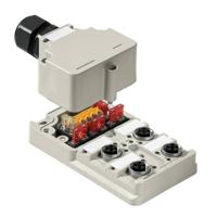 Weidmüller SAI-4-M-SVV-M12 1431490000 Actieve sensor/actorbox M12-verdeler met metalen schroefdraad 1 stuk(s) - thumbnail