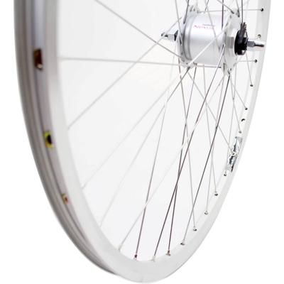 Roland voorwiel 28 naafdyn dh3n31 zac2000 zilver rvs spk