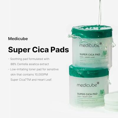 Medicube Super Cica Toner Pad 70 stuk 70 pc