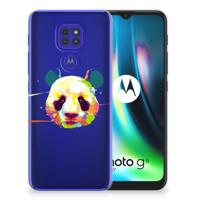 Motorola Moto G9 Play | E7 Plus Telefoonhoesje met Naam Panda Color - thumbnail