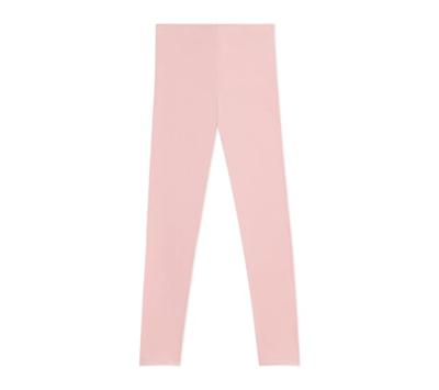 PETIT BATEAU effen katoenen legging voor kinderen rozen