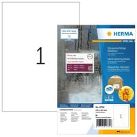 Etiket herma 10784 210x297mm weerbest wit 80st - thumbnail