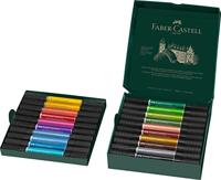 Faber Castell Tekenstift Pitt Artist Pen duo marker - etui a 20 stuks - thumbnail