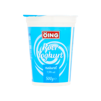 Öing Roer Yoghurt Naturel 1,5% Vet 500 g bij Jumbo - thumbnail