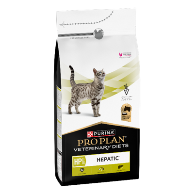 Purina Pro Plan Veterinary Diets HP St/Ox Hepatic droogvoer kat 1,5kg
