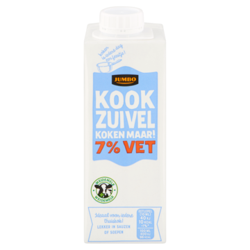 Jumbo Kookzuivel 7% Vet 250 ml Jumbo Kookzuivel 7% Vet 250 ml