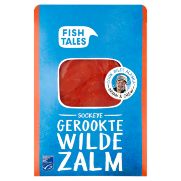 Fish Tales Sockeye Gerookte Wilde Zalm 100 g bij Jumbo