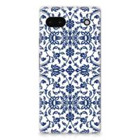 Google Pixel 6A | TPU Case | Flower Blue - thumbnail