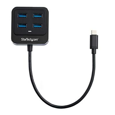 StarTech.com USB-C Hub 4 Port - USB Type-C/USB 3.1 Gen 2 Hub (10 Gbps) - Bus aangedreven - USB Type-C verdeler - Thunderbolt 3 USB-hub