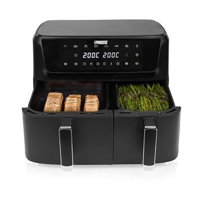 Princess 01.182470.01.001 Airfryer 11 l 2700 W LC-display, Anti-aanbaklaag, BPA-vrij Zwart