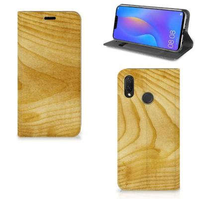 Huawei P Smart Plus Book | Wallet Case | Licht Hout Huawei P Smart Plus Book | Wallet Case | Licht Hout
