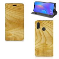 Huawei P Smart Plus Book | Wallet Case | Licht Hout - thumbnail