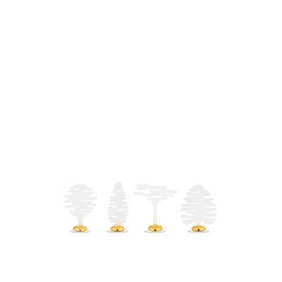 Alessi Barkplace Tree Set markers boom (4) wit