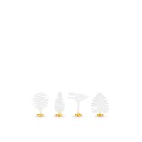 Alessi Barkplace Tree Set markers boom (4) wit - thumbnail