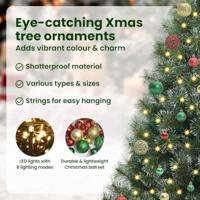 Kunstkerstboom met 150 LED met standaard Groen 150 cm PE en PVC - thumbnail