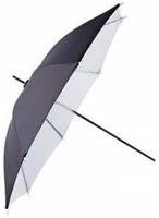 Falcon eyes flitsparaplu ur-48wb wit/zwart 122 cm - thumbnail