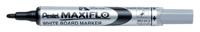 Whiteboardmarker Pentel MWL5S Maxiflo rond 1mm zwart - thumbnail