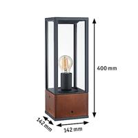 Paulmann Lichtobjekt Timba 94675 Verlichtingssysteem GEV - Light in garden LED-tuinspot LED Hout - thumbnail