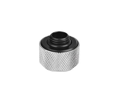 Thermaltake Pacific C-PRO G1/4 PETG Tube 16mm OD Compression - Chrome Waterkoelingfitting Thermaltake Pacific C-PRO G1/4 PETG Tube 16mm OD Compression - Chrome Waterkoelingfitting