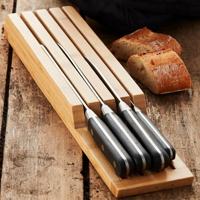 POINT-VIRGULE - Opbergen & Bewaren - Messenblok Lade Bamboe 43x9,5cm - thumbnail