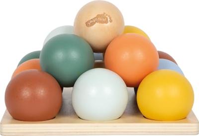 Montessori sorteerspel met ballen small foot meerkleurig