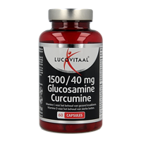 Lucovitaal Glucosamine & curcumine 1500/40mg 60 Capsules - thumbnail