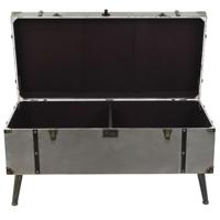Salontafel 102x51x47,5 cm MDF en aluminium - thumbnail