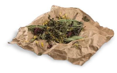 Bunny Nature botanicals midi mix hibiscusbloesem / peterselie stelen