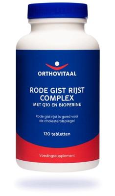 OrthoVitaal Rode gist rijst complex 120 Tabletten