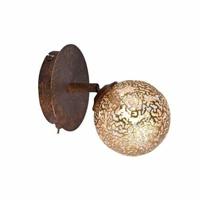 Paul Neuhaus Wandlamp Greta 1 lichts bruin - thumbnail